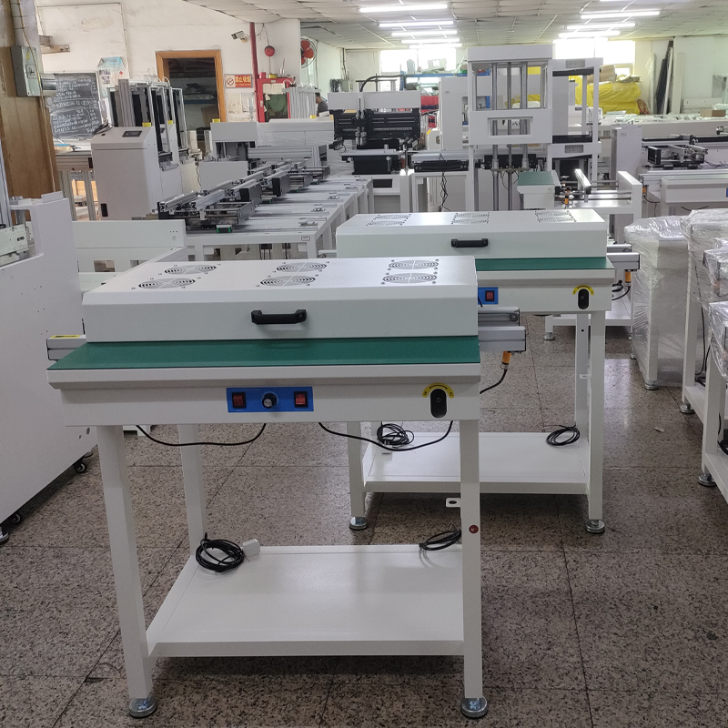 smt设备J9九游接驳台带冷风罩