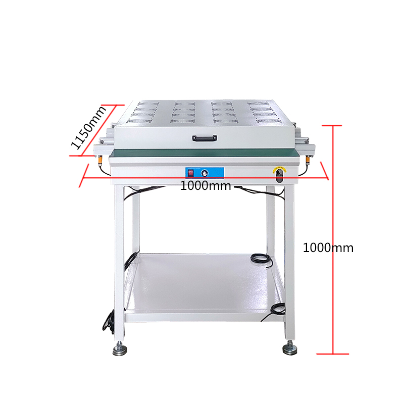 smt设备J9九游接驳台带冷风罩