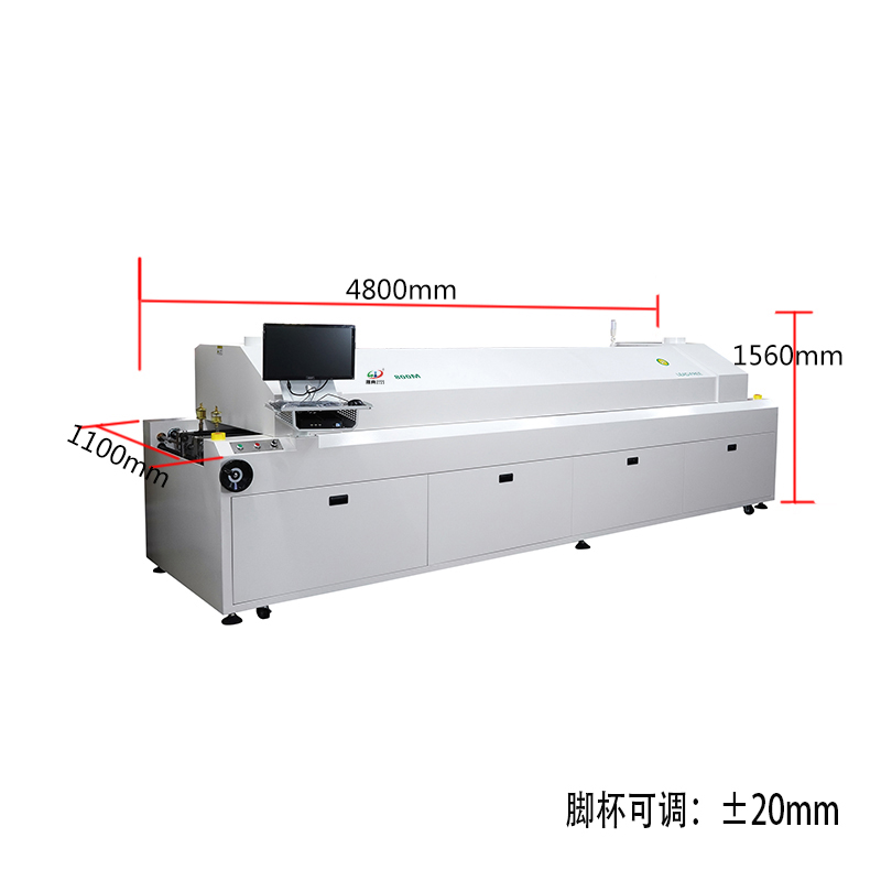 smt设备J9九游八温区回流焊